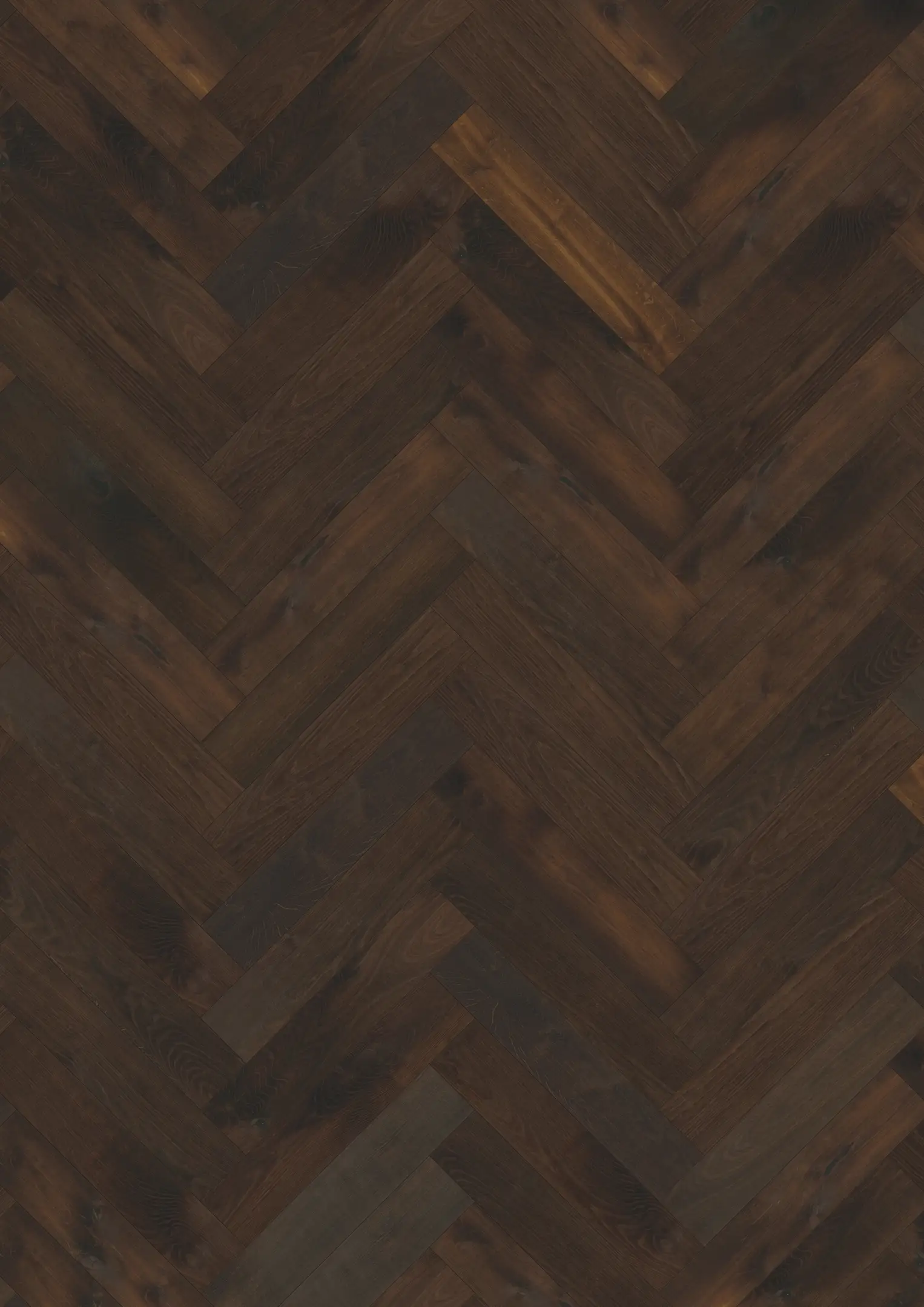 OAK HERRINGBONE CD SMOKED DARK Floors Kährs